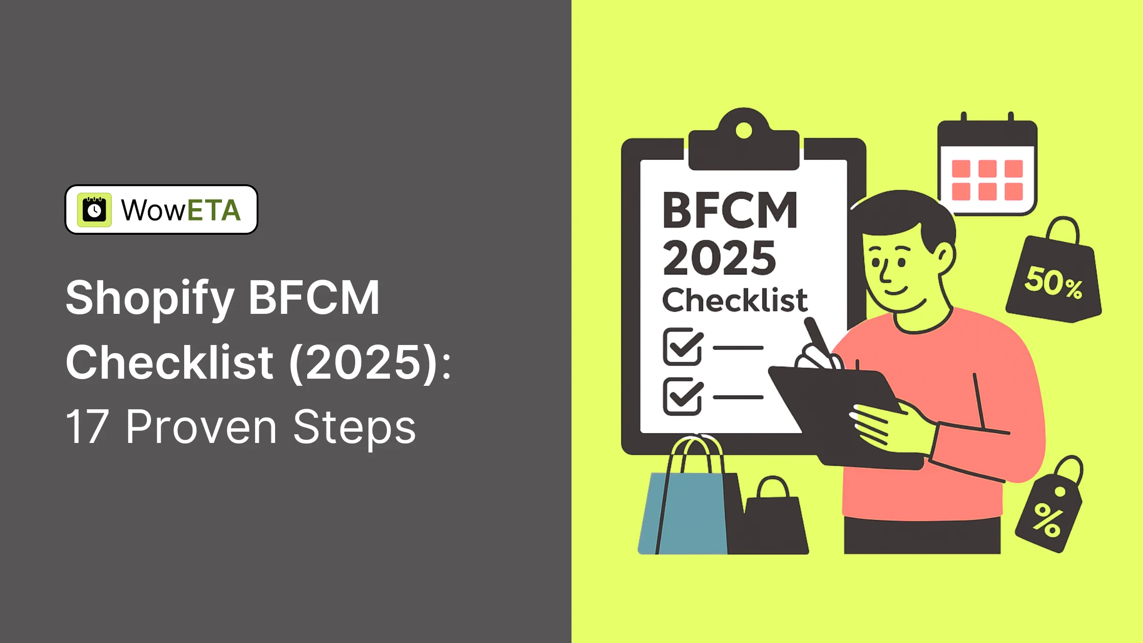 Shopify BFCM Checklist (2025): 17 Proven Steps for Maximum Sales