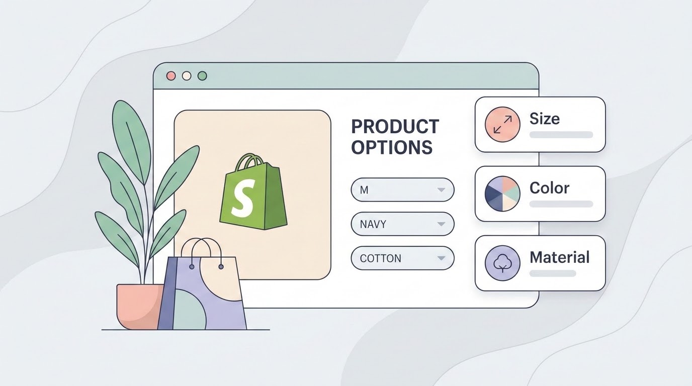 Understanding product options for shopify
