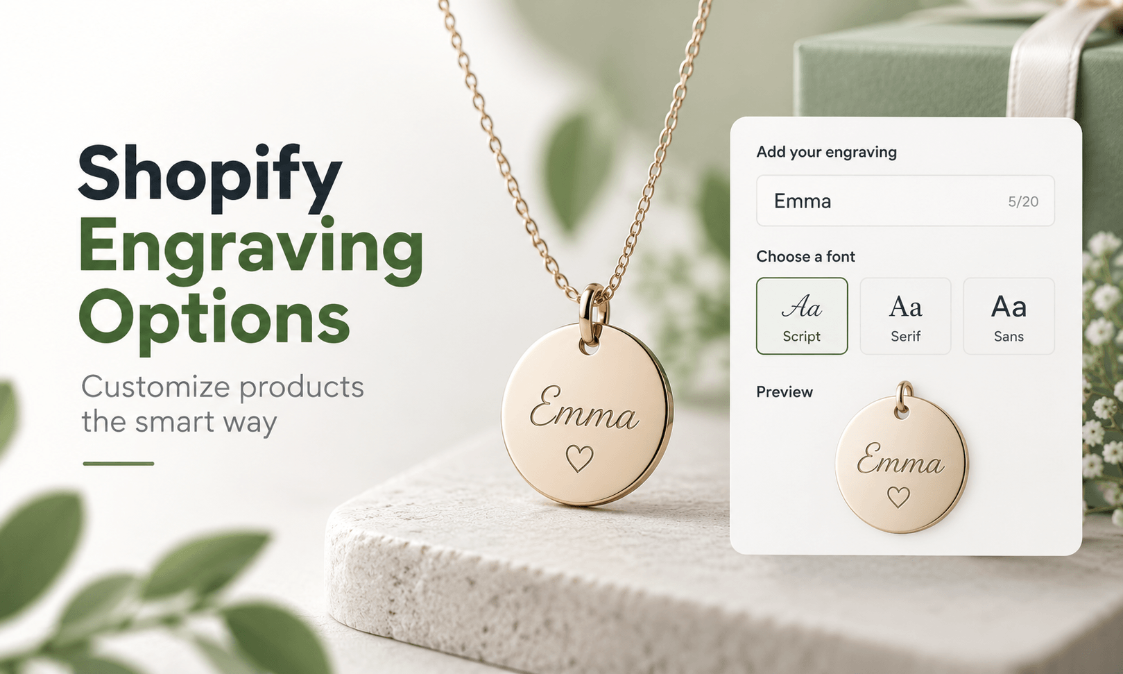 How to Add Engraving Options to Shopify Products
