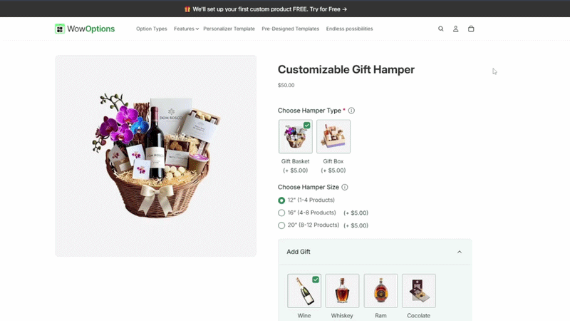 Personalizer Gift Boxes