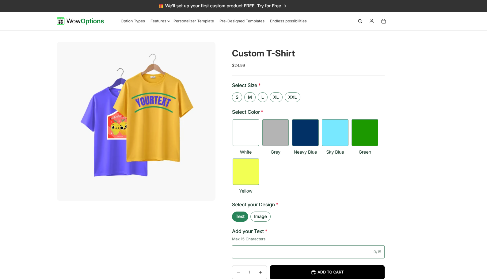 Personalized Tshirts