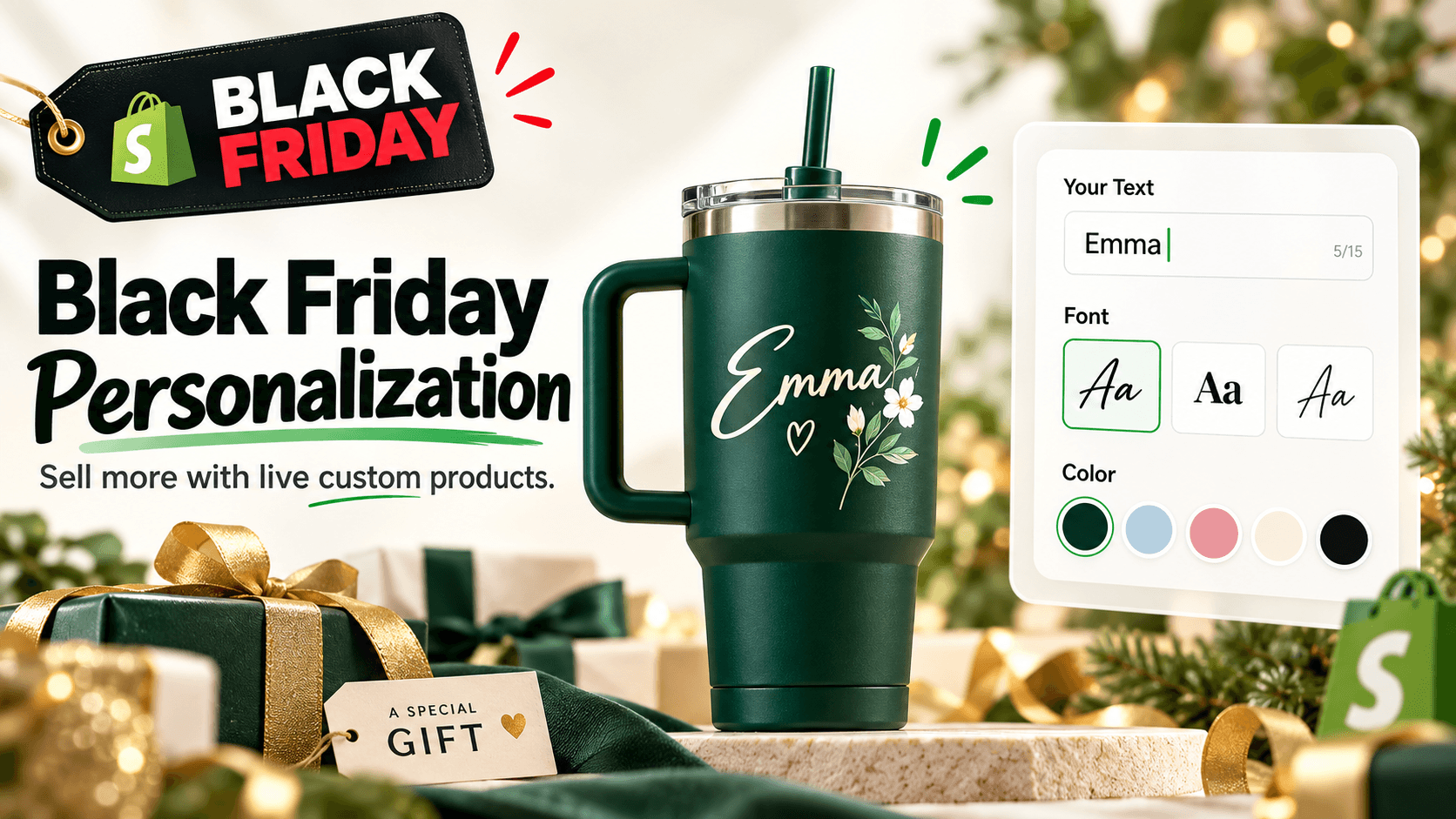 How to Increase Black Friday Sales With Product Personalization