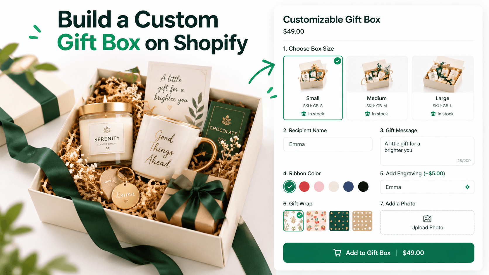 How to Build a Custom Gift Box on Shopify