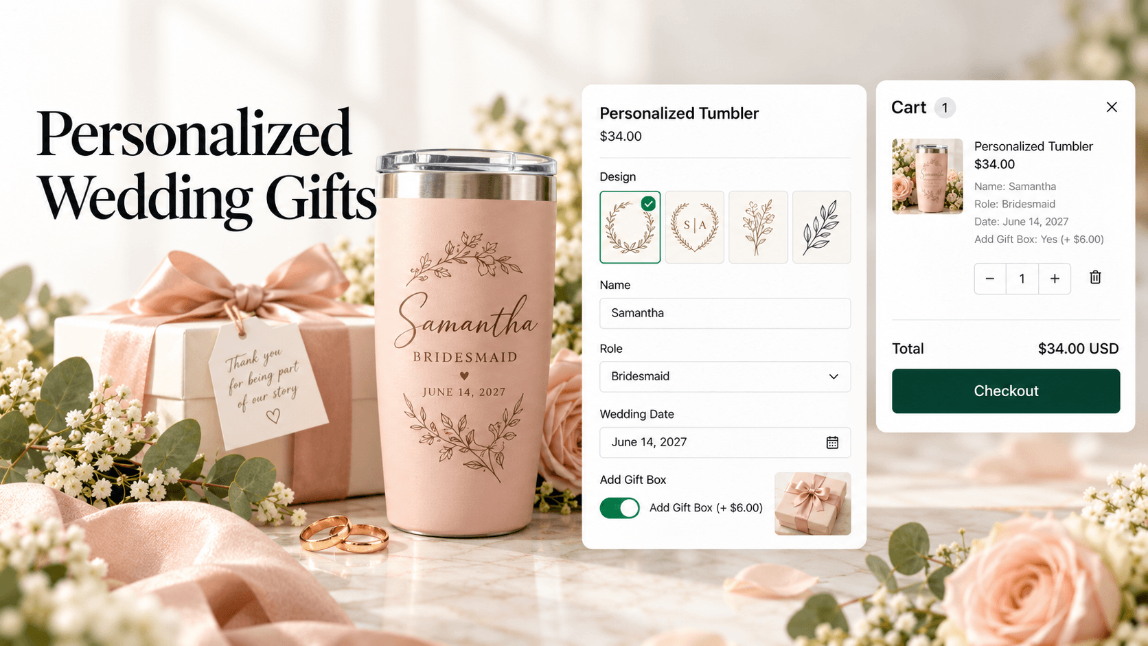 Personalized Gift for wedding