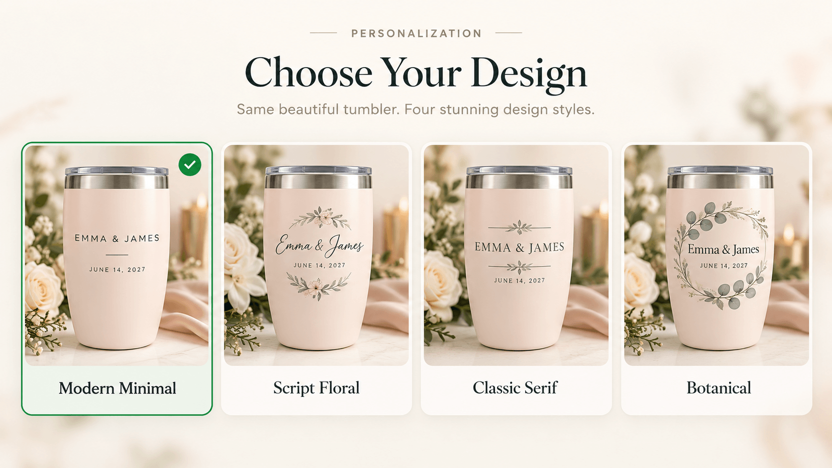 Choose your design