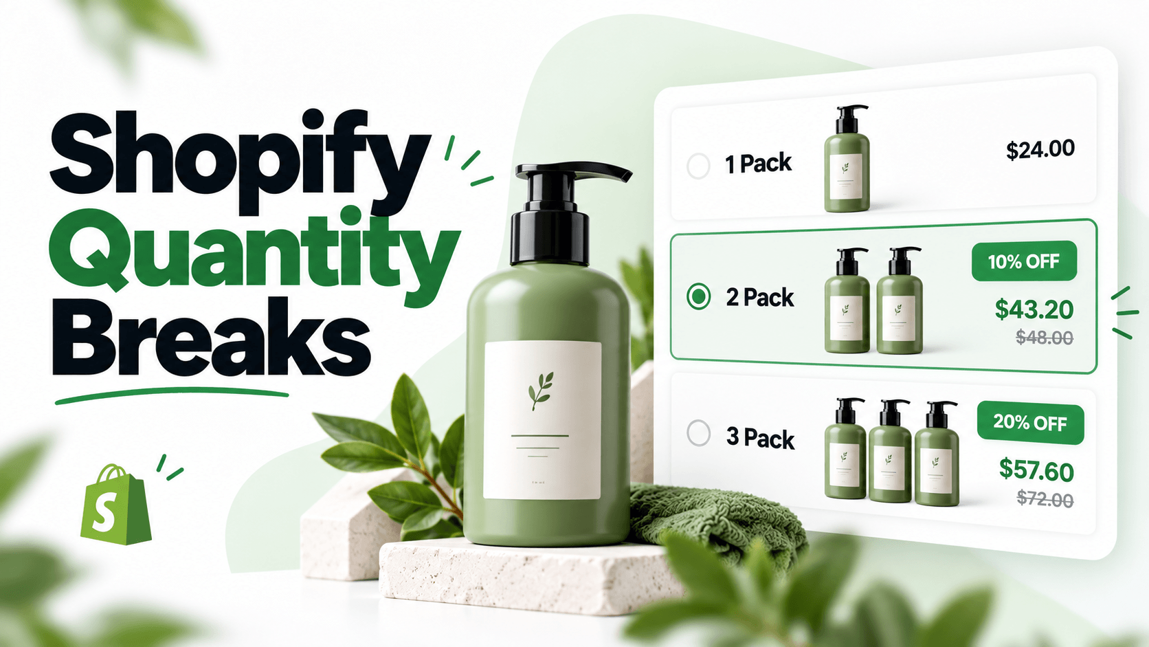 How to Set Up Quantity Breaks on Shopify