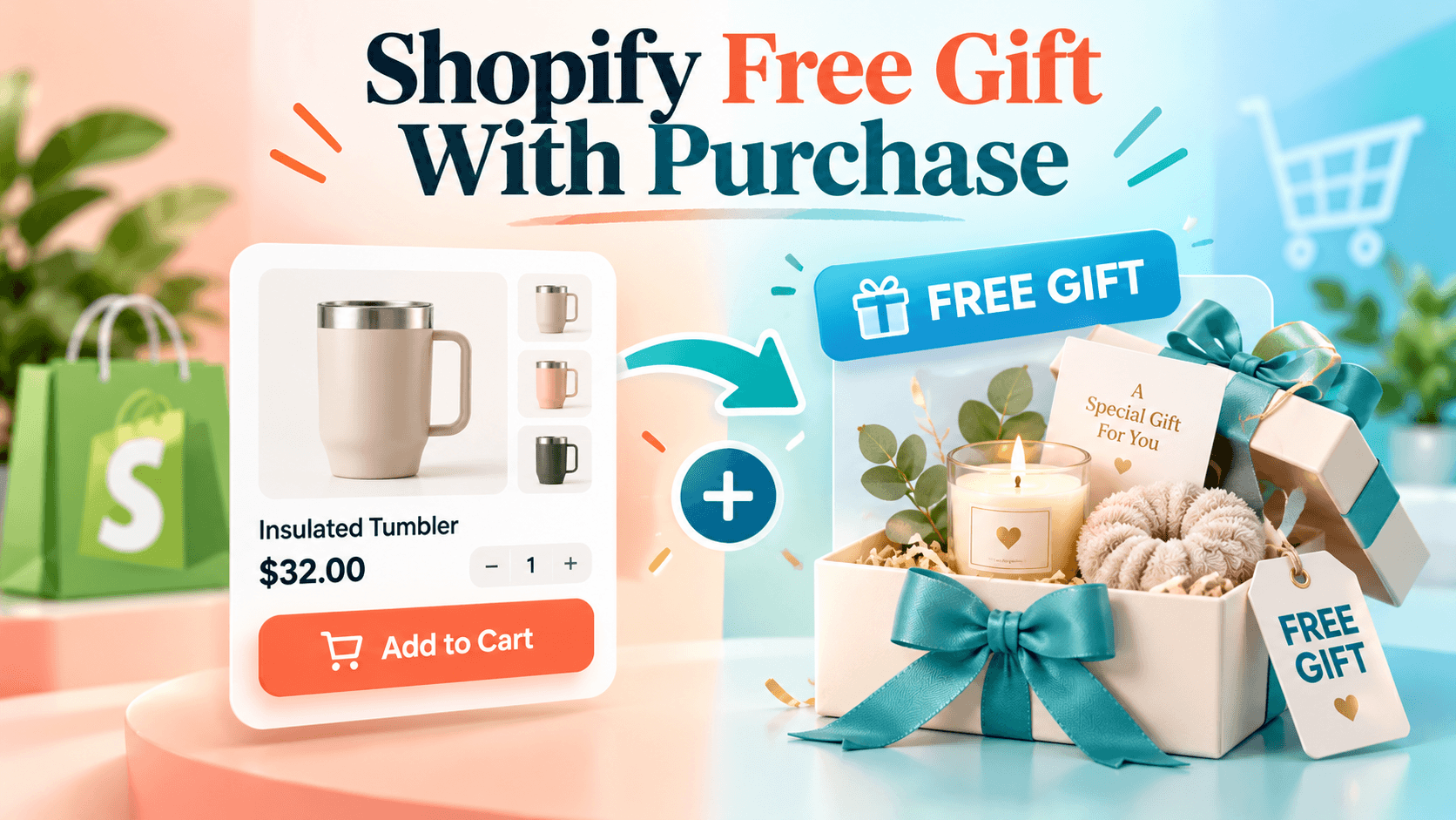 Shopify Free Gift With Purchase: Setup Guide